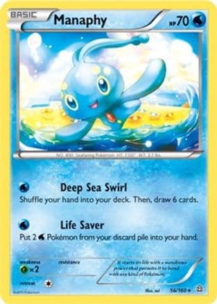 Manaphy - 56/160 (Battle Arena Deck Exclusive) — Deck Exclusives