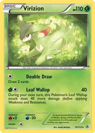 Virizion - 15/113 — Deck Exclusives