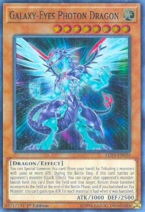 Galaxy-Eyes Photon Dragon — Legendary Duelists: White Dragon Abyss Yu-Gi-Oh! card by KAZUKI TAKAHASHI