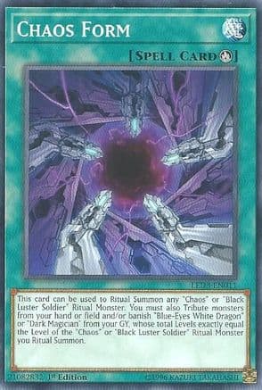 Chaos Form — Legendary Duelists: White Dragon Abyss Yu-Gi-Oh! card by KAZUKI TAKAHASHI