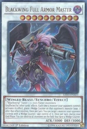 Blackwing Full Armor Master — Legendary Duelists: White Dragon Abyss Yu-Gi-Oh! card by KAZUKI TAKAHASHI