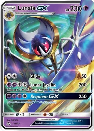 Lunala GX - SM103 — SM Promos