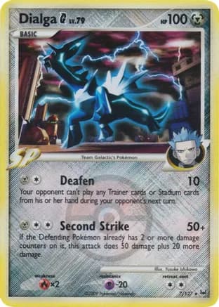 Dialga G - 7/127 (League Promo) — League & Championship Cards