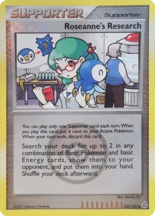 Roseanne's Research - 125/132 (League Promo) — League & Championship Cards