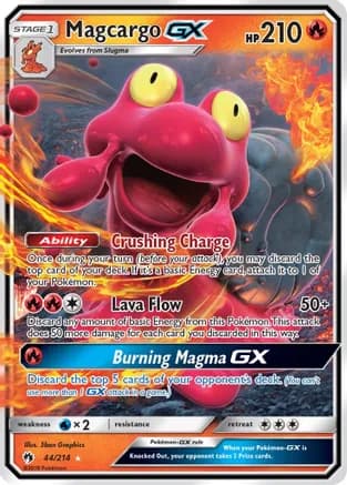 Magcargo GX — SM - Lost Thunder