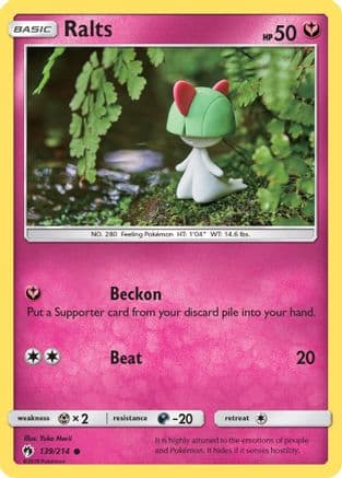 Ralts — SM - Lost Thunder