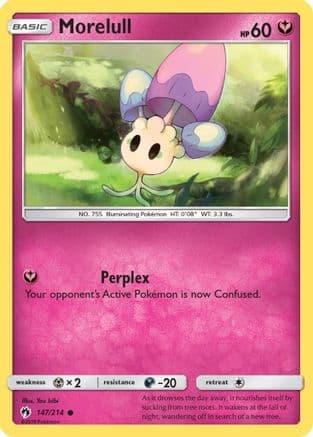 Morelull — SM - Lost Thunder Pokémon TCG card by You Iribi