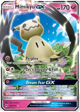 Mimikyu GX — SM - Lost Thunder Pokémon TCG card by Hasuno