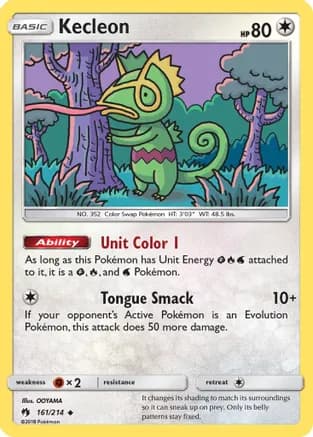 Kecleon (161) — SM - Lost Thunder