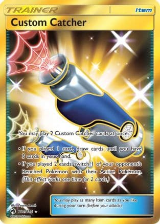 Custom Catcher (Secret) — SM - Lost Thunder Pokémon TCG card by Toyste Beach