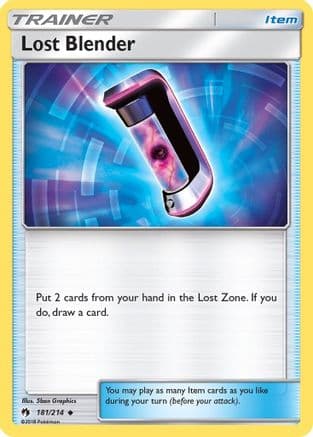 Lost Blender — SM - Lost Thunder Pokémon TCG card by 5ban Graphics