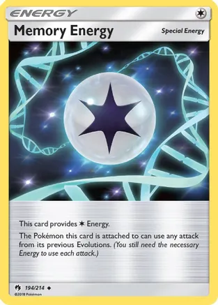 Memory Energy — SM - Lost Thunder