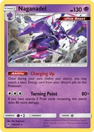 Naganadel - 108/214 (SM Lost Thunder) — Deck Exclusives Pokémon TCG card by Mitsuhiro Arita