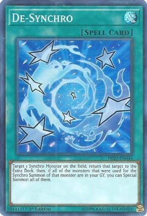 De-Synchro — Hidden Summoners Yu-Gi-Oh! card by KAZUKI TAKAHASHI