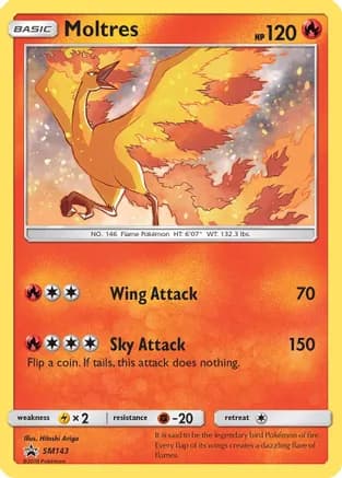 Moltres - SM143 — SM Promos
