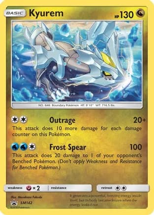 Kyurem - SM142 — SM Promos