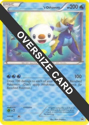 ______'s Oshawott — Jumbo Cards Pokémon TCG card by Shin Graphics