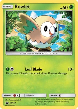 Rowlet - SM153 — SM Promos