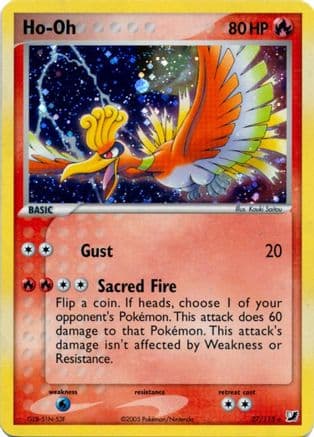 Ho-Oh - 27/115 (Cosmos Holo) — Deck Exclusives Pokémon TCG card by Kouki Saitou