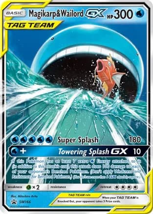 Magikarp & Wailord GX — SM Promos