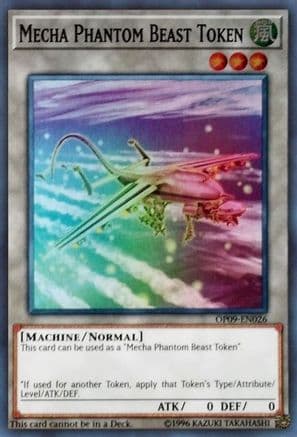 Token: Mecha Phantom Beast (A) - "Dracossack" — OTS Tournament Pack 9 Yu-Gi-Oh! card by KAZUKI TAKAHASHI