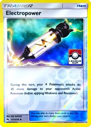 Electropower - 172/214 (League Cup) — League & Championship Cards