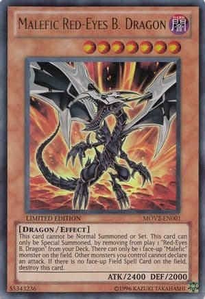Malefic Red-Eyes B. Dragon — Yu-Gi-Oh! card