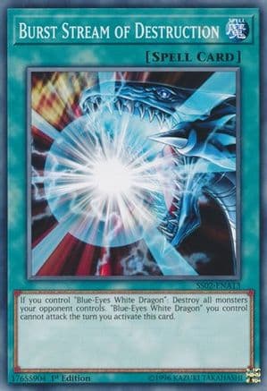 Burst Stream of Destruction — Speed Duel Decks: Duelists of Tomorrow Yu-Gi-Oh! card by KAZUKI TAKAHASHI