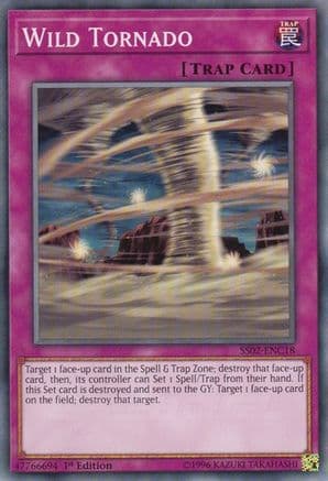 Wild Tornado — Speed Duel Decks: Duelists of Tomorrow Yu-Gi-Oh! card by KAZUKI TAKAHASHI