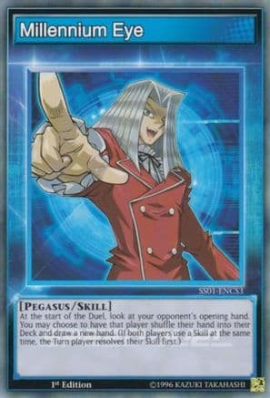 Millennium Eye — Speed Duel Decks: Destiny Masters Yu-Gi-Oh! card by KAZUKI TAKAHASHI