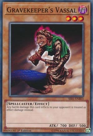 Gravekeeper's Vassal — Speed Duel Decks: Destiny Masters Yu-Gi-Oh! card by KAZUKI TAKAHASHI