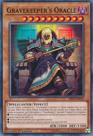Gravekeeper's Oracle — Speed Duel Decks: Destiny Masters Yu-Gi-Oh! card by KAZUKI TAKAHASHI
