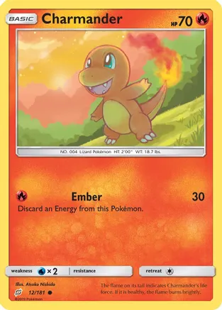 Charmander (12) — SM - Team Up