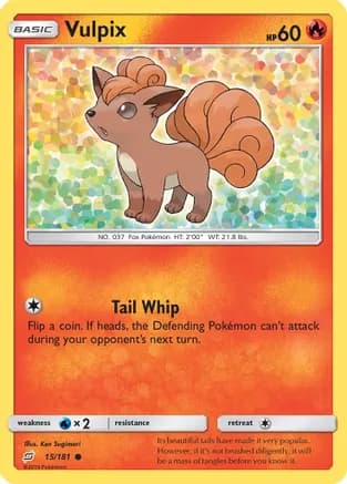 Vulpix — SM - Team Up