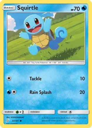 Squirtle (23) — SM - Team Up