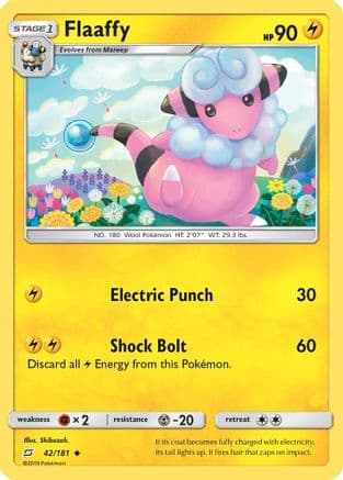 Flaaffy — SM - Team Up Pokémon TCG card by Shibuzoh.