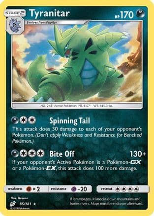 Tyranitar — SM - Team Up