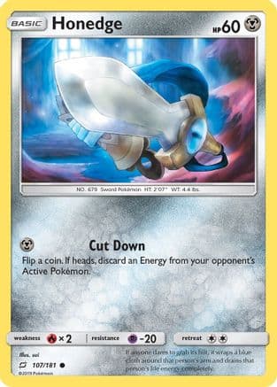 Honedge — SM - Team Up Pokémon TCG card by sui