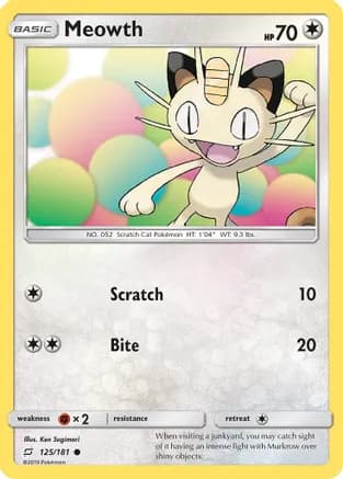 Meowth — SM - Team Up