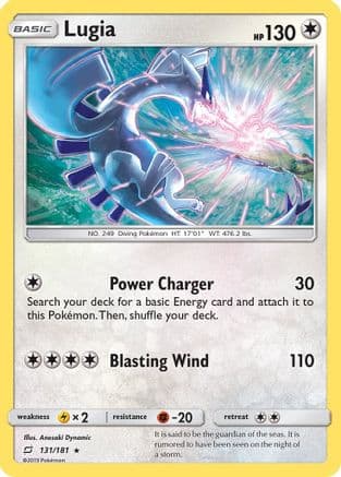Lugia — SM - Team Up Pokémon TCG card by Anesaki Dynamic