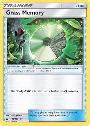 Grass Memory — SM - Team Up Pokémon TCG card by 5ban Graphics