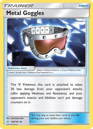 Metal Goggles — SM - Team Up Pokémon TCG card by Yoshinobu Saito