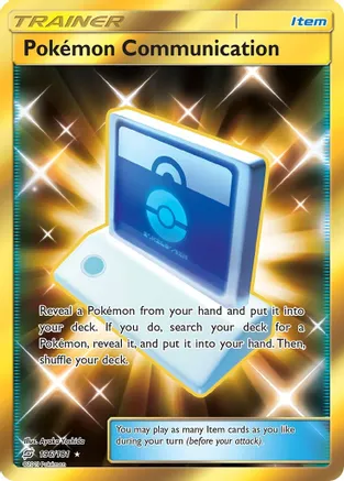 Pokemon Communication (Secret) — SM - Team Up
