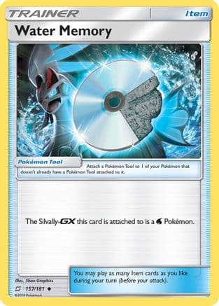 Water Memory — SM - Team Up Pokémon TCG card by 5ban Graphics