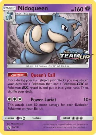 Nidoqueen - SM160 (Prerelease) — SM Promos