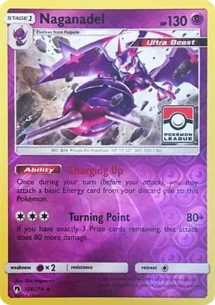 Naganadel - 108/214 (Pokemon League) — League & Championship Cards