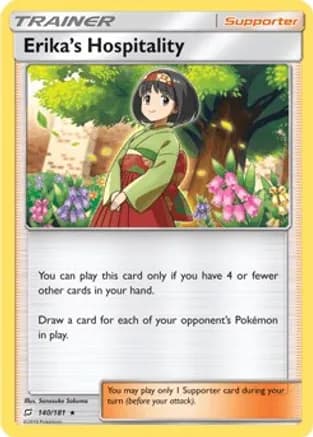 Erika's Hospitality - 140/181 (SM Team Up) — Deck Exclusives