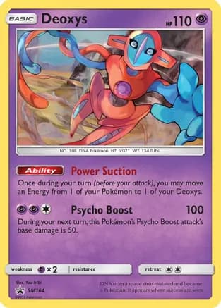 Deoxys - SM164 — SM Promos
