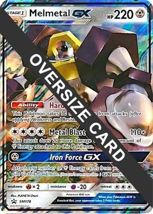 Melmetal GX - SM178 — Jumbo Cards Pokémon TCG card by Komiya