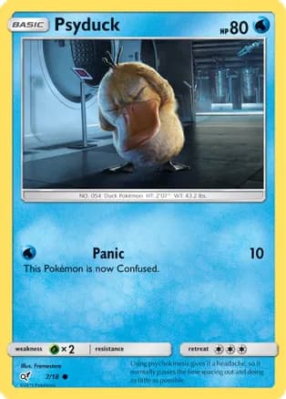 Psyduck (Holo Common) — Detective Pikachu